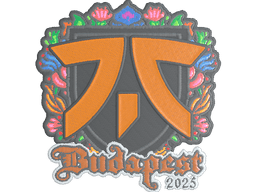 Sticker | fnatic (Embroidered) | Budapest 2025