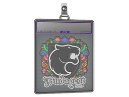 Sticker Slab | FURIA (Embroidered) | Budapest 2025