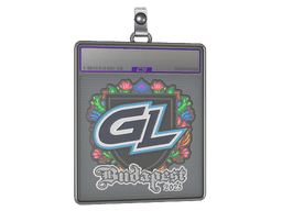 Sticker Slab | GamerLegion (Embroidered) | Budapest 2025