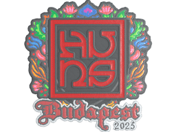 Sticker | The Huns (Embroidered) | Budapest 2025
