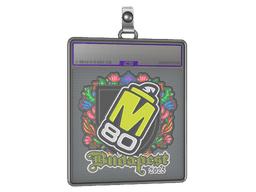 Sticker Slab | M80 (Embroidered) | Budapest 2025