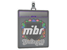Sticker Slab | MIBR (Embroidered) | Budapest 2025