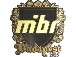 Sticker | MIBR (Gold) | Budapest 2025