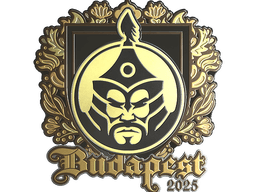 Sticker | The Mongolz (Gold) | Budapest 2025