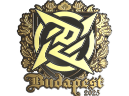 Sticker | Ninjas in Pyjamas (Gold) | Budapest 2025