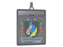 Sticker Slab | Passion UA (Embroidered) | Budapest 2025