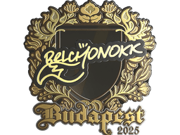 Sticker | BELCHONOKK (Gold) | Budapest 2025