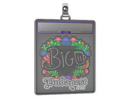 Sticker Slab | biguzera (Embroidered) | Budapest 2025