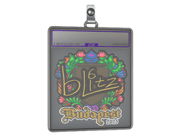 Sticker Slab | bLitz (Embroidered) | Budapest 2025