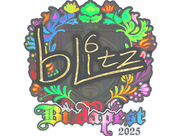 Sticker | bLitz (Holo) | Budapest 2025