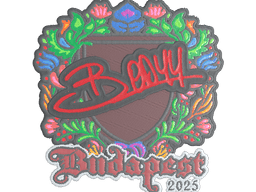 Sticker | bodyy (Embroidered) | Budapest 2025
