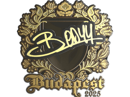 Sticker | bodyy (Gold) | Budapest 2025