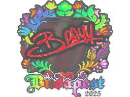 Sticker | bodyy (Holo) | Budapest 2025