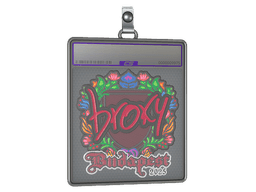Sticker Slab | broky (Embroidered) | Budapest 2025