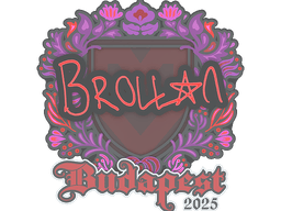 Sticker | Brollan | Budapest 2025