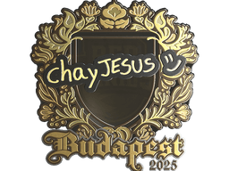 Sticker | chayJESUS (Gold) | Budapest 2025