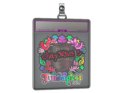 Sticker Slab | chayJESUS (Holo) | Budapest 2025