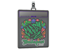 Sticker Slab | chelo (Embroidered) | Budapest 2025