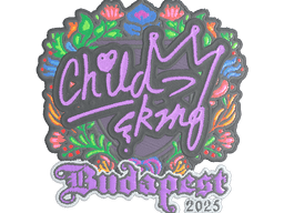 Sticker | ChildKing (Embroidered) | Budapest 2025