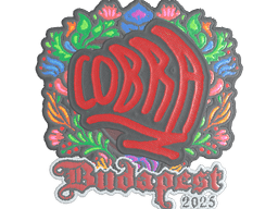 Sticker | cobra (Embroidered) | Budapest 2025