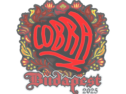 Sticker | cobra | Budapest 2025