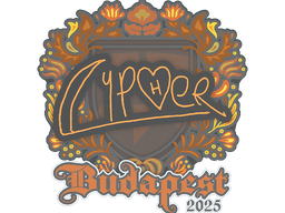 Sticker | Cypher | Budapest 2025