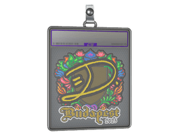 Sticker Slab | dumau (Embroidered) | Budapest 2025
