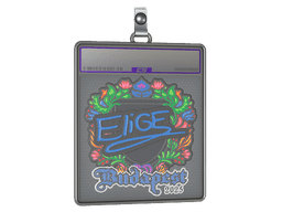 Sticker Slab | EliGE (Embroidered) | Budapest 2025
