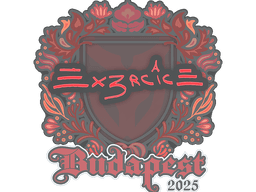 Sticker | Ex3rcice | Budapest 2025