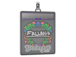 Sticker Slab | FalleN (Embroidered) | Budapest 2025