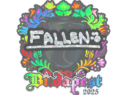Sticker | FalleN (Holo) | Budapest 2025