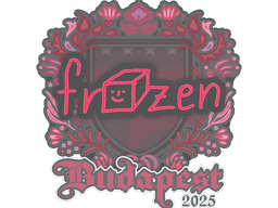 Sticker | frozen | Budapest 2025