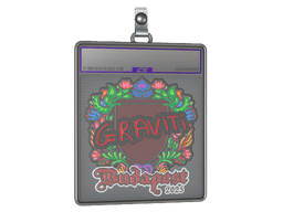 Sticker Slab | Graviti (Embroidered) | Budapest 2025