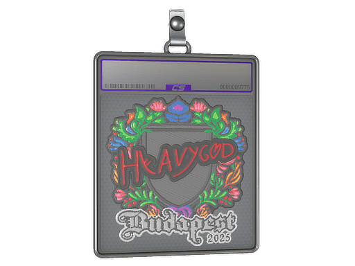 Heavygod (Embroidered) | Budapest 2025