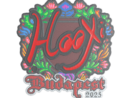 Sticker | HooXi (Embroidered) | Budapest 2025