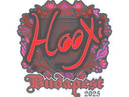 Sticker | HooXi | Budapest 2025