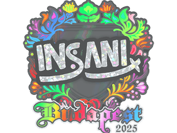 Sticker | insani (Holo) | Budapest 2025