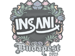 Sticker | insani | Budapest 2025