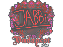 Sticker | jabbi | Budapest 2025