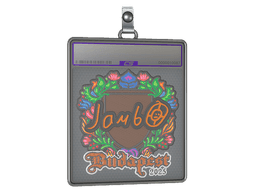 Sticker Slab | jambo (Embroidered) | Budapest 2025