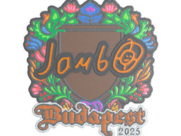 Sticker | jambo (Embroidered) | Budapest 2025