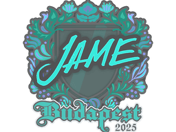 Sticker | Jame | Budapest 2025