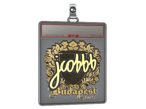 Sticker Slab | jcobbb (Gold) | Budapest 2025