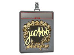 Sticker Slab | jcobbb (Gold) | Budapest 2025