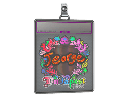 Sticker Slab | jeorge (Holo) | Austin 2025