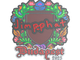 Sticker | Jimpphat (Embroidered) | Budapest 2025