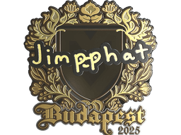 Sticker | Jimpphat (Gold) | Budapest 2025