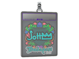 Sticker Slab | jottAAA (Embroidered) | Budapest 2025