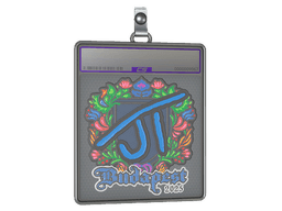Sticker Slab | JT (Embroidered) | Budapest 2025