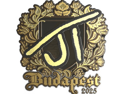 Sticker | JT (Gold) | Budapest 2025